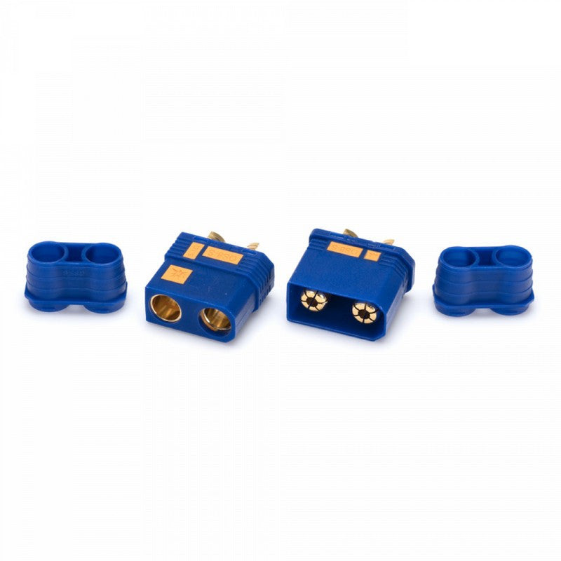 Connecteur Mâle + Femelle QS8-S Anti-étincelle (8mm) - B9310 - Breizh Modélisme.