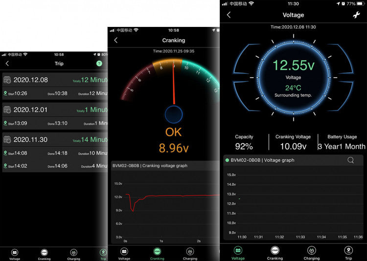 Détecteur de batterie Xparkle BT 12/24 V - SK990003 - Breizh Modélisme.