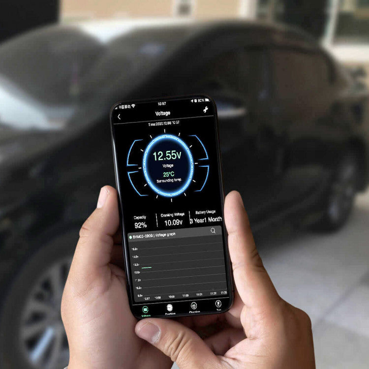 Détecteur de batterie Xparkle BT 12/24 V - SK990003 - Breizh Modélisme.