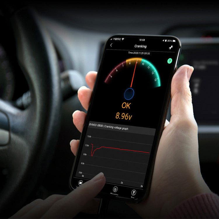 Détecteur de batterie Xparkle BT 12/24 V - SK990003 - Breizh Modélisme.