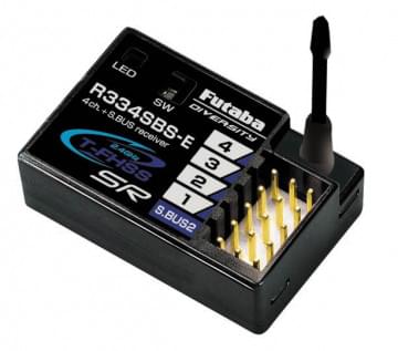 Futaba Récepteur R334SBSE T-FHSS 4 Voies - Breizh Modélisme.