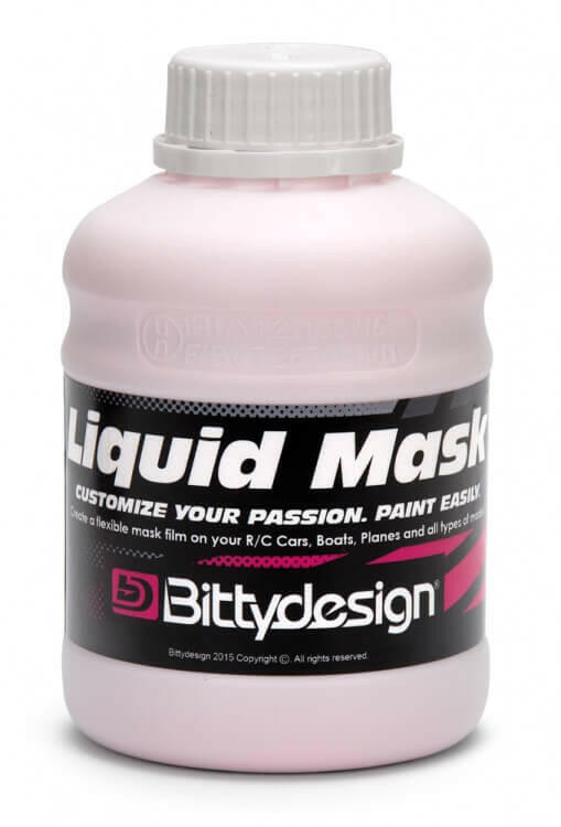 Liquide de masquage 473ml pour carrosserie BittyDesign - BD-LM16 - Breizh Modélisme.