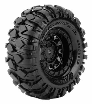 Pneus et roues CR-ROWDY 1.0 Super Soft avec mousses (2) - LT3368VB - Breizh Modélisme.