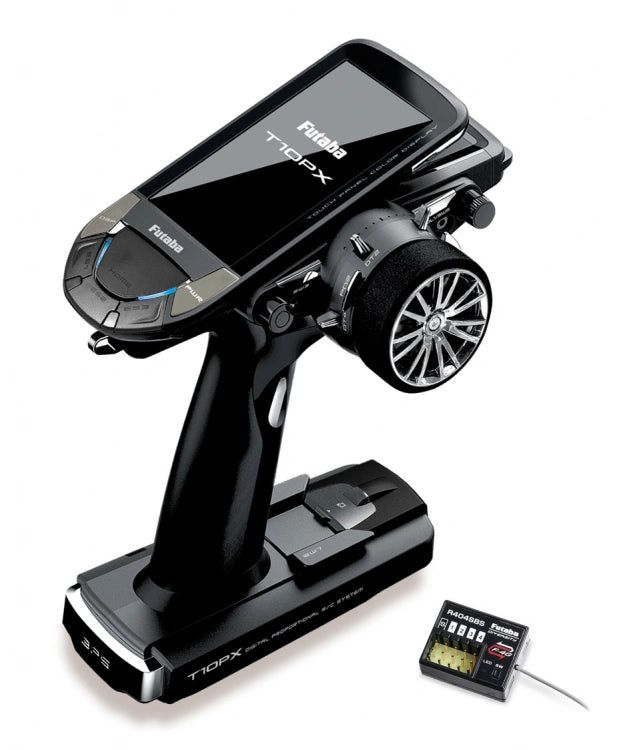 Radio Futaba 10PX avec 1 recepteur R404SBS - Breizh Modélisme.