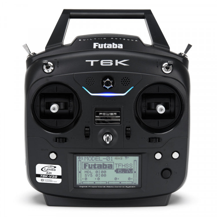 Radio Futaba 6K V3S 2.4 GHz + récepteur R3008SB Mode 1 - Breizh Modélisme.