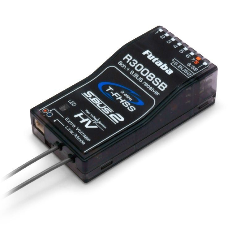 Radio Futaba 6K V3S 2.4 GHz + récepteur R3008SB Mode 2 - Breizh Modélisme.
