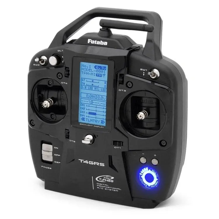 Radio Futaba T4GRS 2,4Ghz T-FHSS + récepteur R304SB - Breizh Modélisme.