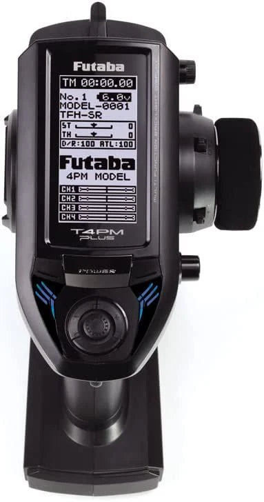 Radio Futaba T4PM Plus avec récepteur R334SBS 4 voies - Breizh Modélisme.