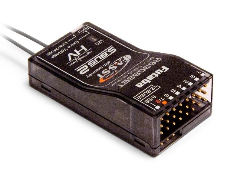 Récepteur 8CH S.BUS, S.BUS2, 2,4 GHz FASST quantité Limitée FPR6308SBT - Breizh Modélisme.