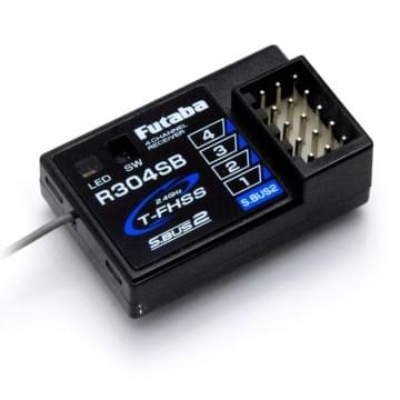 Récepteur Futaba R304SB 2,4Ghz T-FHSS 4 voies - Breizh Modélisme.