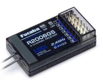 Recepteur R2006GS 2.4GHZ Futaba 6 Voies FHSS - Breizh Modélisme.