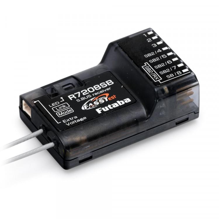 Récepteur R7208SB 8 voies S.BUS2 FASSTest Futaba - Breizh Modélisme.