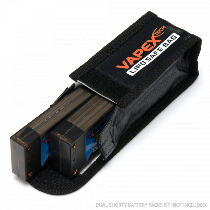 Sac de charge pour Batterie Lipo - 125x64x50mm - Safe lipo bag - Breizh Modélisme.