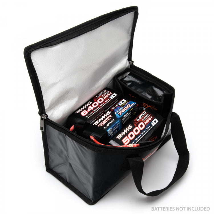 Sac de charge pour Batterie Lipo - 260x130x150mm - Safe lipo bag - Breizh Modélisme.