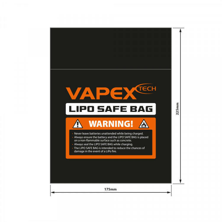 Sac de Protection pour Batterie Lipo 22,5 x 17,5 cm - Lipo Safe bag - Breizh Modélisme.