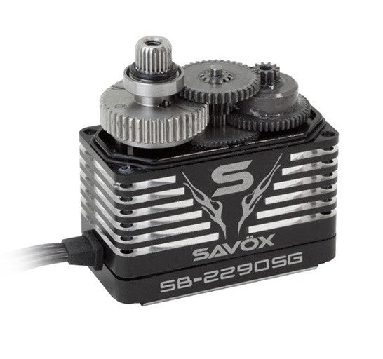 Savox Servo SB-2290SG Black Edition" 65kg 0.11s 8.4V Métal"