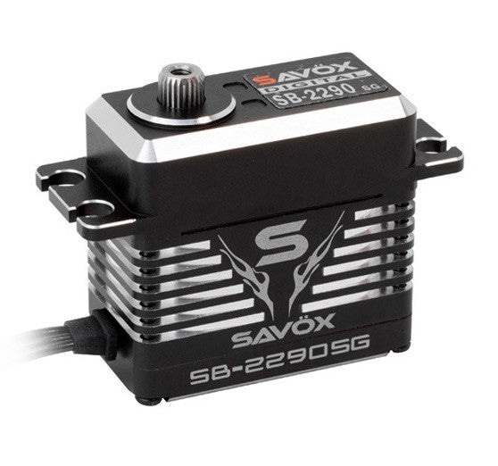 Savox Servo SB-2290SG Black Edition" 65kg 0.11s 8.4V Métal"