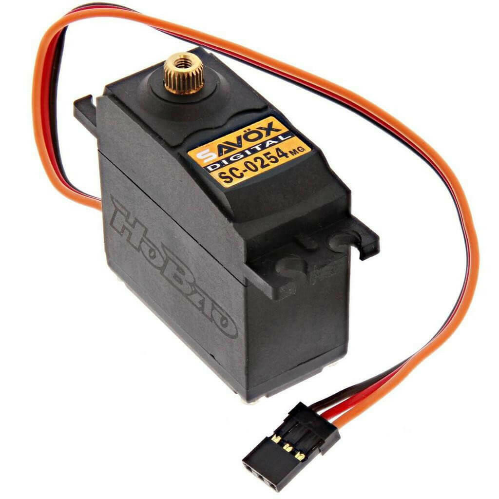 Servo Savox SC-0254MG Plus Standard Digital 7,2kg pour Voitures 1/10 - Breizh Modélisme.