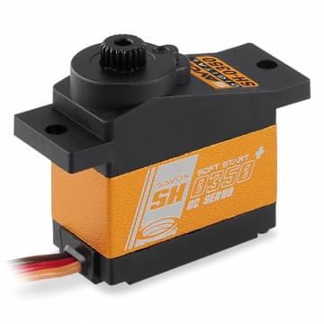 Servo Savox standard 2.6Kg 0.16s alu micro SH0350PLUS - Breizh Modélisme.