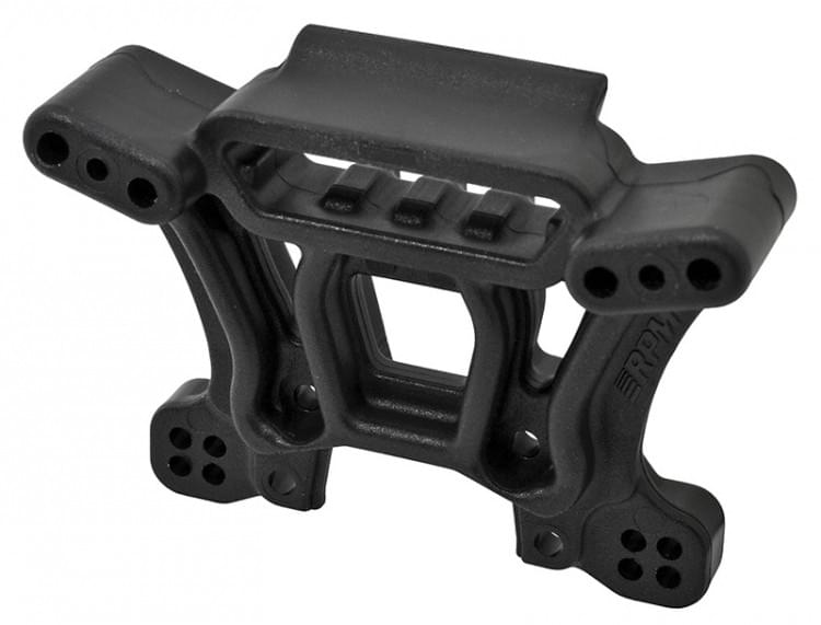 Support d'amortisseurs avant Traxxas Rustler 4x4 / Hoss - RPM70242 - Breizh Modélisme.