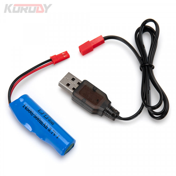 Tracteur jouet radiocommandé 1/24 double roues avec rouleaux KO6636HB - Breizh Modélisme.