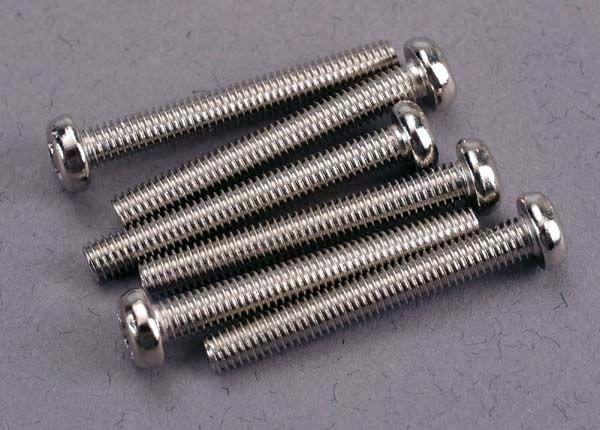 Vis M3x23mm Tête Ronde (6) - Traxxas 2567 - Breizh Modélisme.