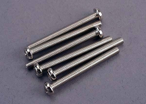 Vis M3x30mm Tête Ronde (6) - Traxxas 2572 - Breizh Modélisme.