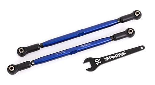 2 Biellettes alu anodisées Traxxas bleue Traxxas 7897X - Breizh Modélisme.