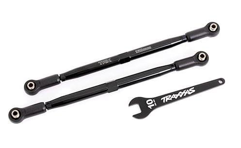 2 Biellettes alu anodisées Traxxas noire Traxxas 7897A - Breizh Modélisme.