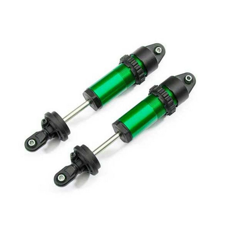Amortisseur GT-Maxx Aluminium Vert (x2) Maxx - Traxxas 8961G - Breizh Modélisme.