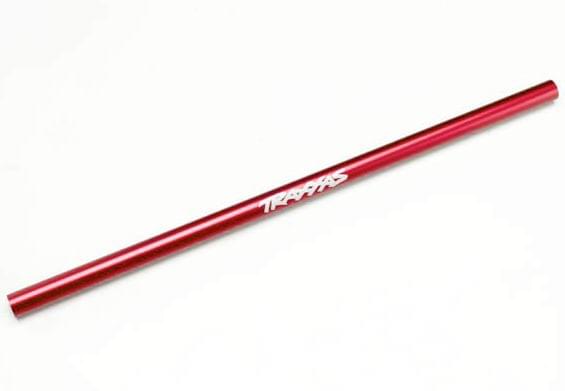 Arbre de transmission alu rouge pour Slash 4x4, ST Rally - Traxxas 6855R - Breizh Modélisme.