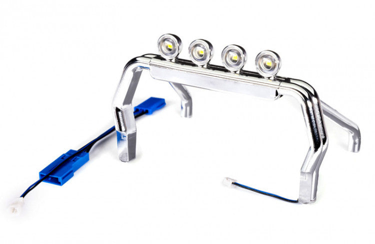 Arceau de sécurité avec lumières LED pour TRX-4M K10 1/18 - Breizh Modélisme.