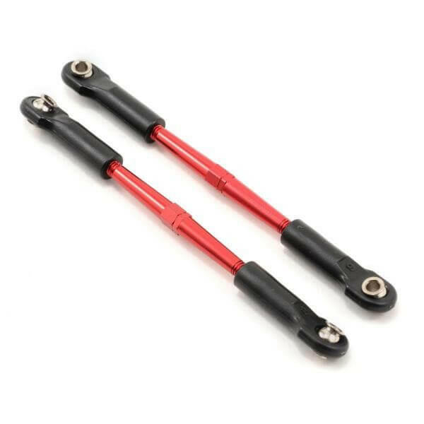 Biellette Alu Rouge 61mm x2 - Traxxas 2336X - Breizh Modélisme.