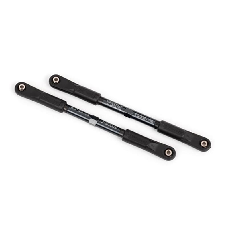 Biellette de carrossage arrière Alu anodisé noir (x2) - Traxxas 9548A - Breizh Modélisme.