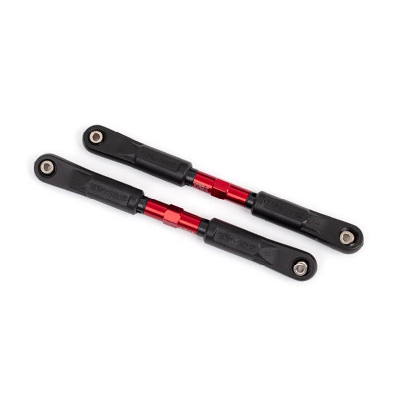 Biellette de carrossage avant Alu anodisé rouge (x2) - Traxxas 9547R - Breizh Modélisme.