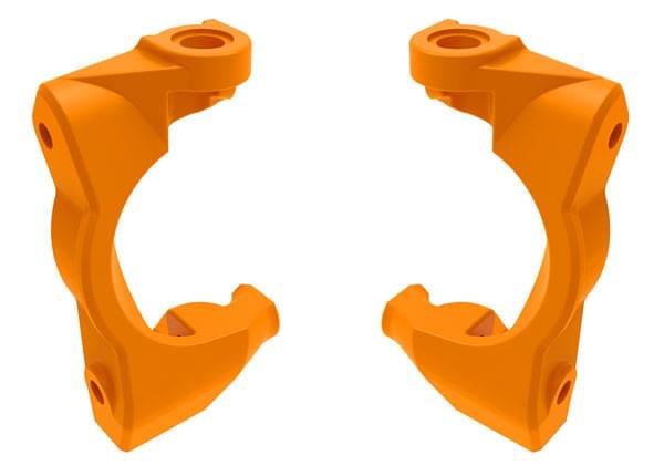 Blocs de roulettes orange (paire) Mini Maxx - Traxxas 10732-ORNG - Breizh Modélisme.