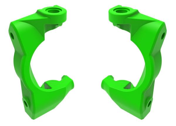 Blocs de roulettes vert (paire) Mini Maxx - Traxxas 10732-GRN - Breizh Modélisme.