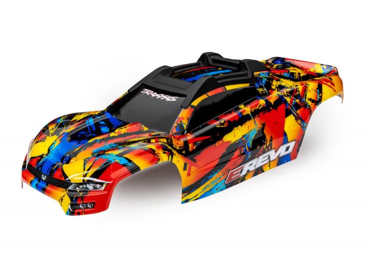 Carrosserie peinte pour E-Revo 2.0 - Traxxas 8612 - Breizh Modélisme.