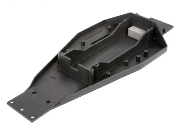 Châssis inférieur noir (batterie longue) Bandit/Rustler - Traxxas 3728 - Breizh Modélisme.