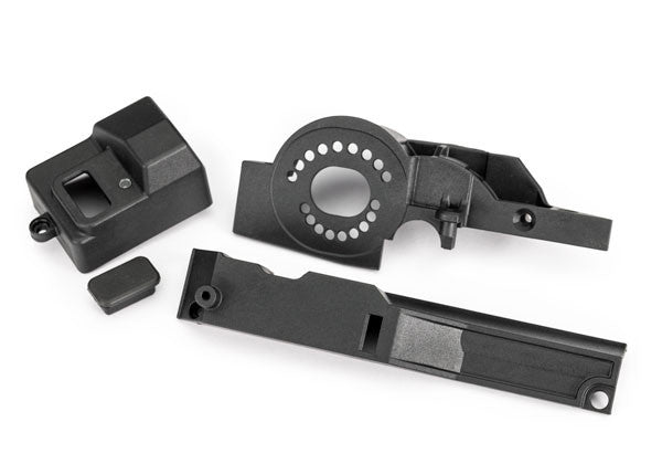 Couvercle, engrenage récepteur, couvercle arbre de transmission Mini Maxx - Traxxas 10777 - Breizh Modélisme.