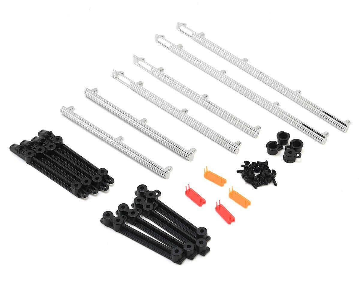 Garniture latérale chromée - Traxxas 8076 - Breizh Modélisme.