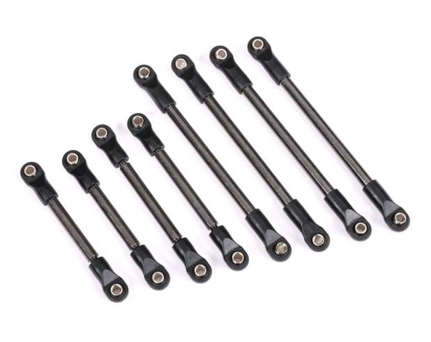Jeu de maillons de suspension en acier F&B Set pour TRX4M High Trail - Traxxas 9849 - Breizh Modélisme.