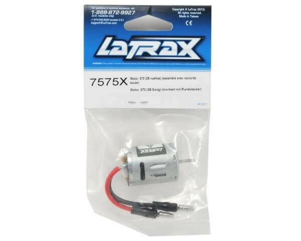 Moteur Latrax Teton 7575R Type 370, 28 T - Breizh Modélisme.