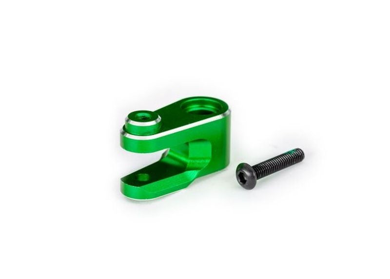 Palonnier de servo de direction anodise vert – maxx slash 10247 - Breizh Modélisme.