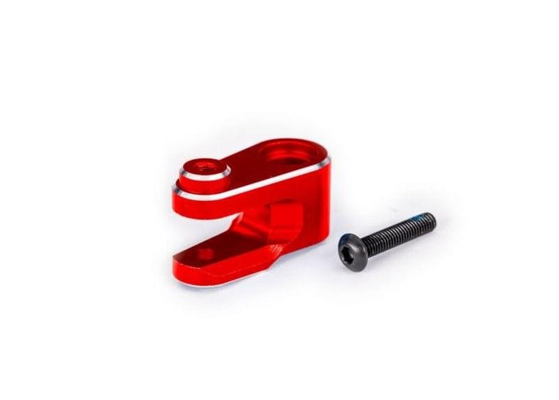 Palonnier de servo de direction anodisée rouge Maxx Slash 10247 - Breizh Modélisme.