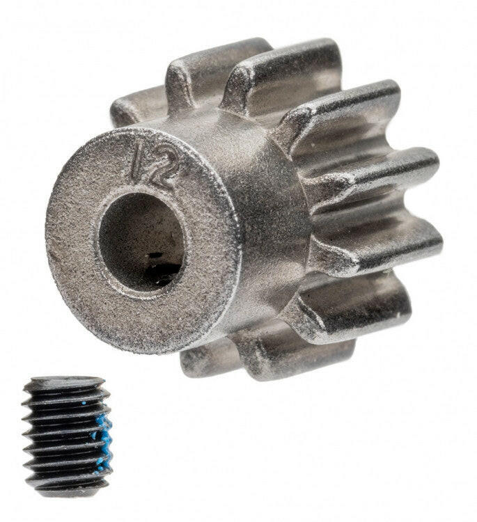 Pignon moteur acier 12 dts 32DP - Traxxas 3919 - Breizh Modélisme.