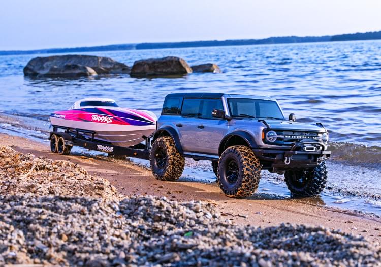 Remorque pour bateaux Disruptor - Traxxas 10650 - Breizh Modélisme.