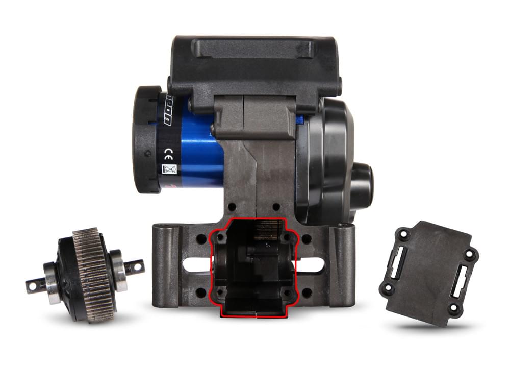 Transmission Complète Pro series Magnium 272R Bandit, Rustler, Stampede, Slash 2WD - 9495A - Breizh Modélisme.