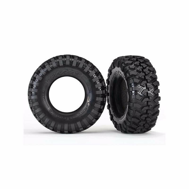 Traxxas 2 pneus TRX4 Canyon Trail 1.9 - 8270" - Breizh Modélisme.