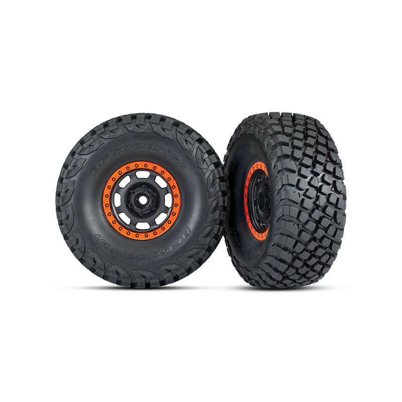 Traxxas 2 roues UDR Desert Unlimited BF Goodrich Baja KR3 8472 - Breizh Modélisme.